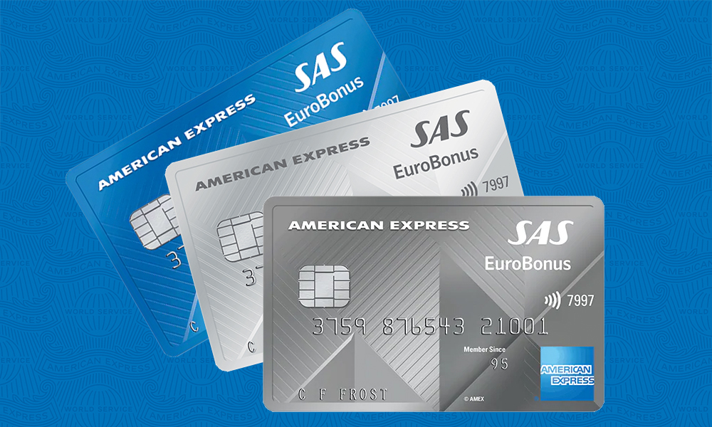 American Express distribuerer SAS-kort selv